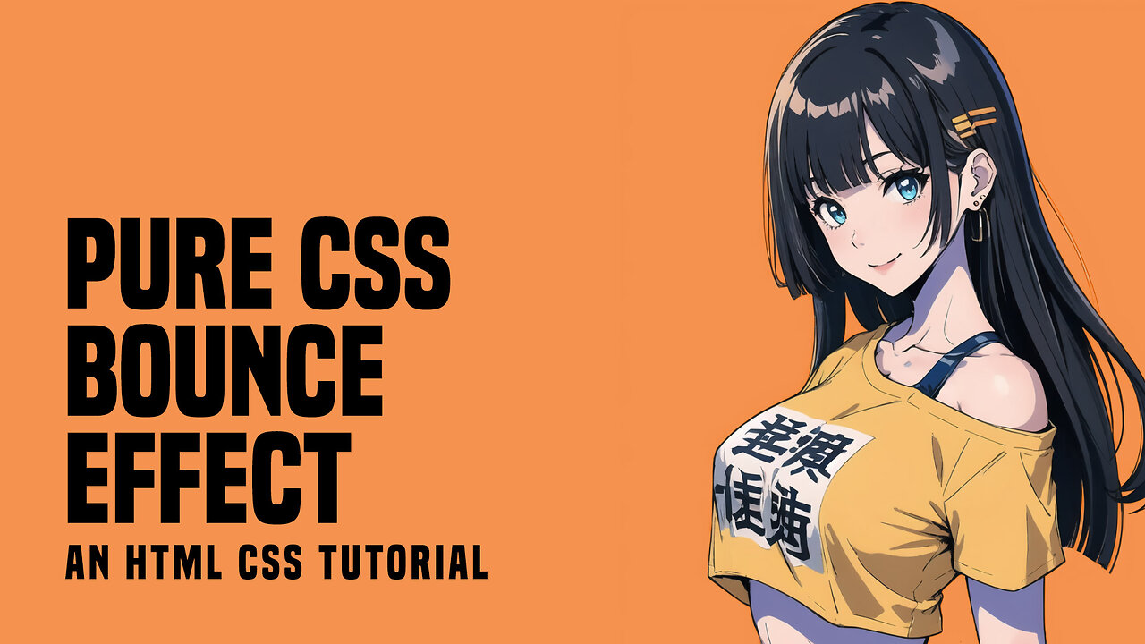 Simple Bounce Effect In HTML CSS