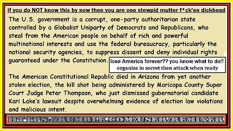 if you do NOT know this by now,...
