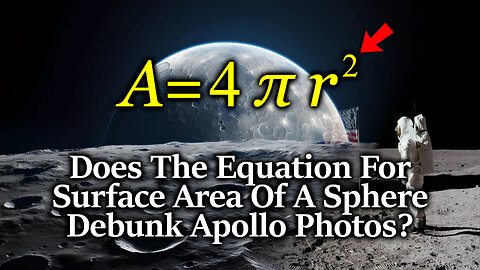 Does The Inverse Square Law Of Light Disprove NASA's Moonwalking Photos? You Decide!