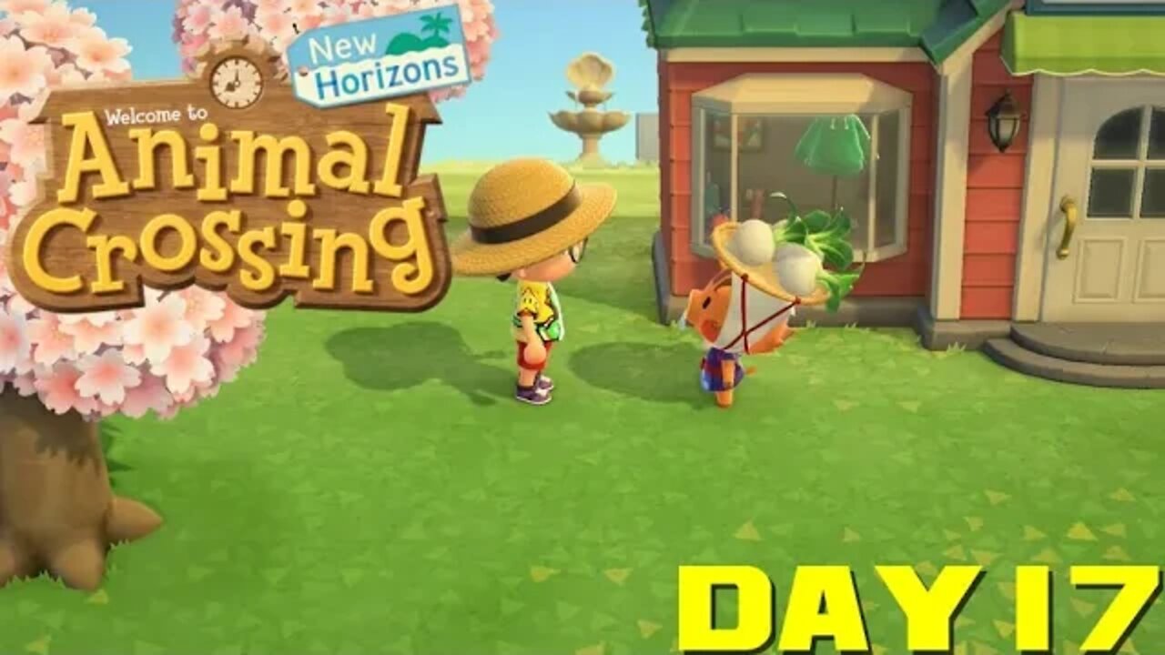 Animal Crossing: New Horizons Day 17 - Nintendo Switch Gameplay 😎Benjamillion