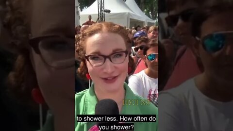 ◾“Mr. Chancellor, the German government has asked us to wash less. How often do you shower?