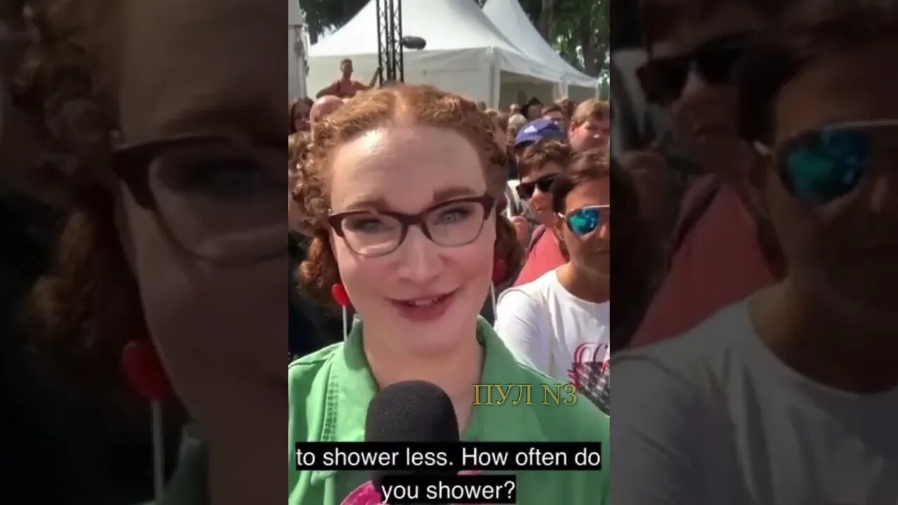 ◾“Mr. Chancellor, the German government has asked us to wash less. How often do you shower?
