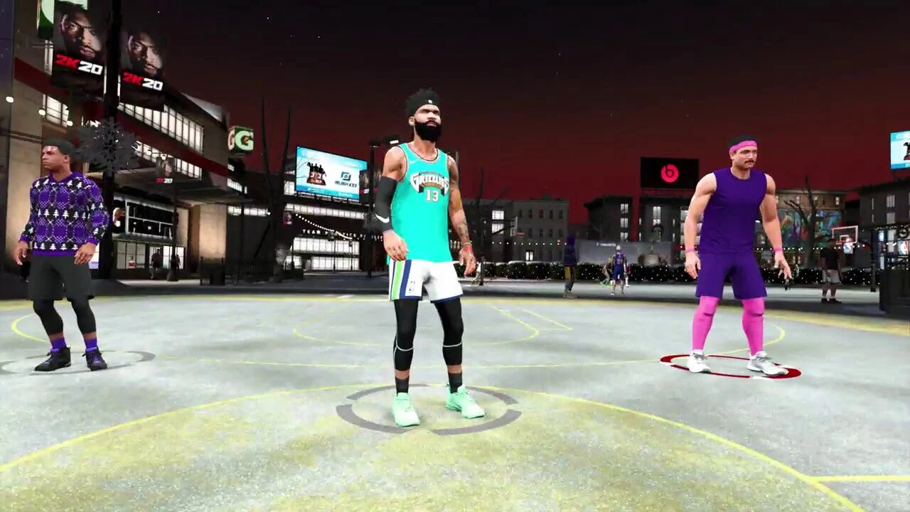 Game Winning Bucket in Park #2s #2k20 #Park #Babydoll #Win