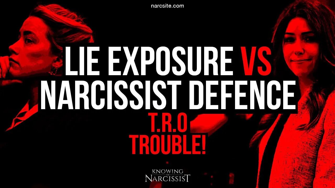 Amber Heard : Lie Exposure Vs Narcissist Defence : TRO Trouble