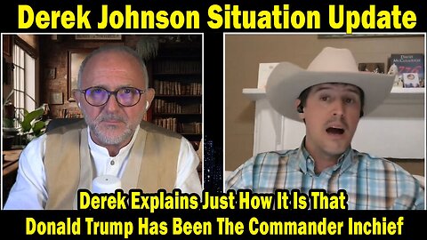 Derek Johnson Situation Update Nov 8: "Derek Explains Just How It Is That Donald Trump Has Been The Commander Inchief"