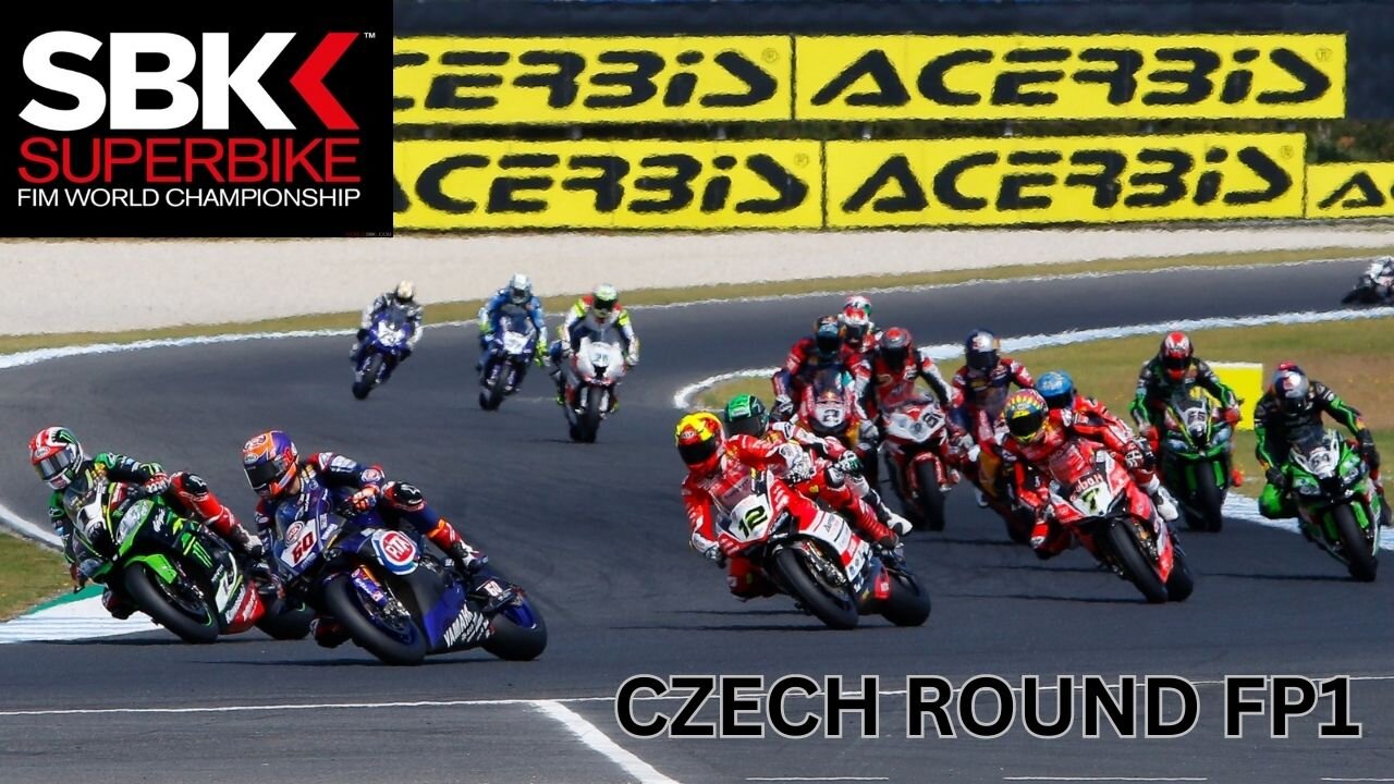 WORLDSBK CZECH REPUBLIC FP1 UPDATE