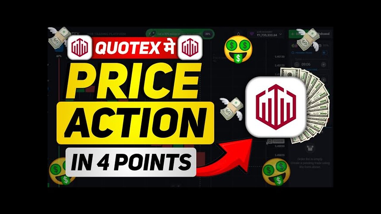 ADVANCED priceaction strategy in quotex How win every trades in quotex
