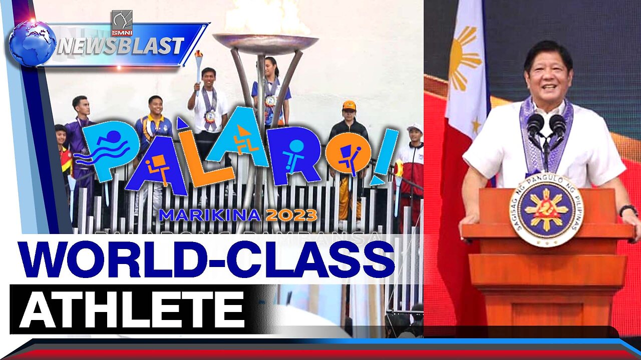 Mga atleta sa 2023 Palarong Pambansa, susunod na magiging World-Class Athlete ng bansa ayon kay PBBM