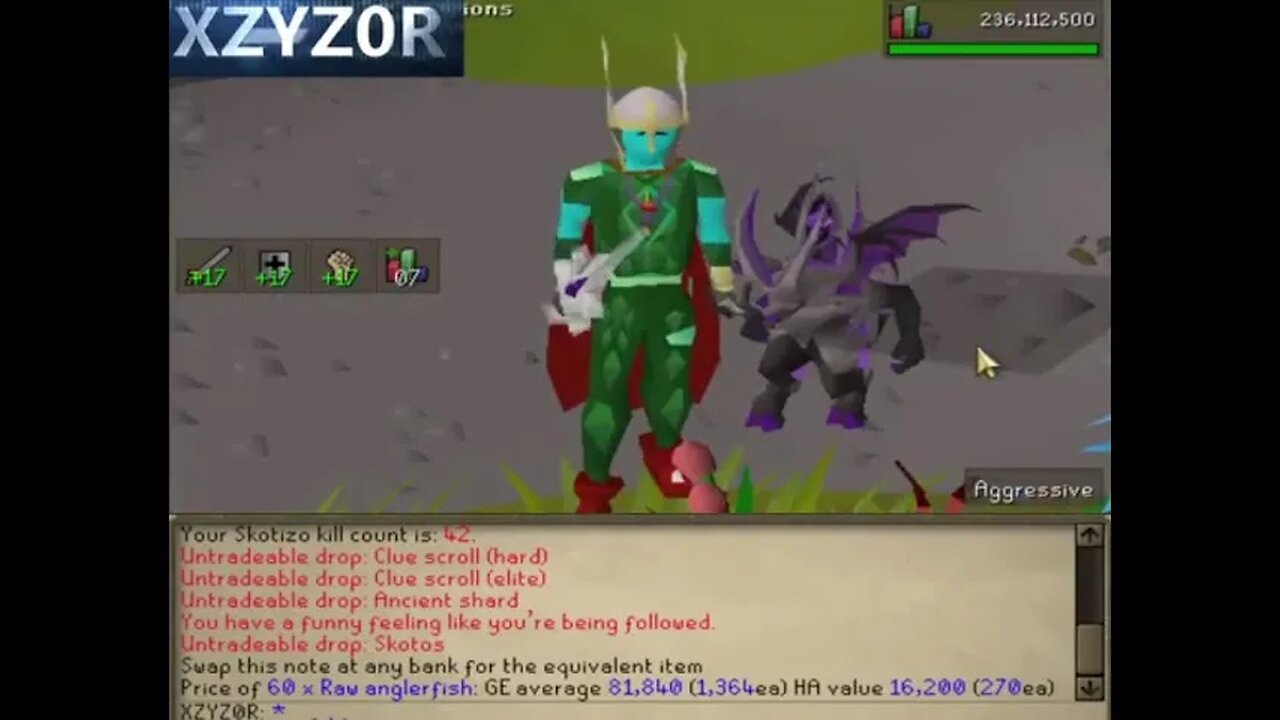 Skotizo pet! 42 KC