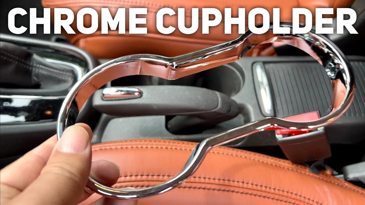 Buick Encore Chrome Cupholder Trim