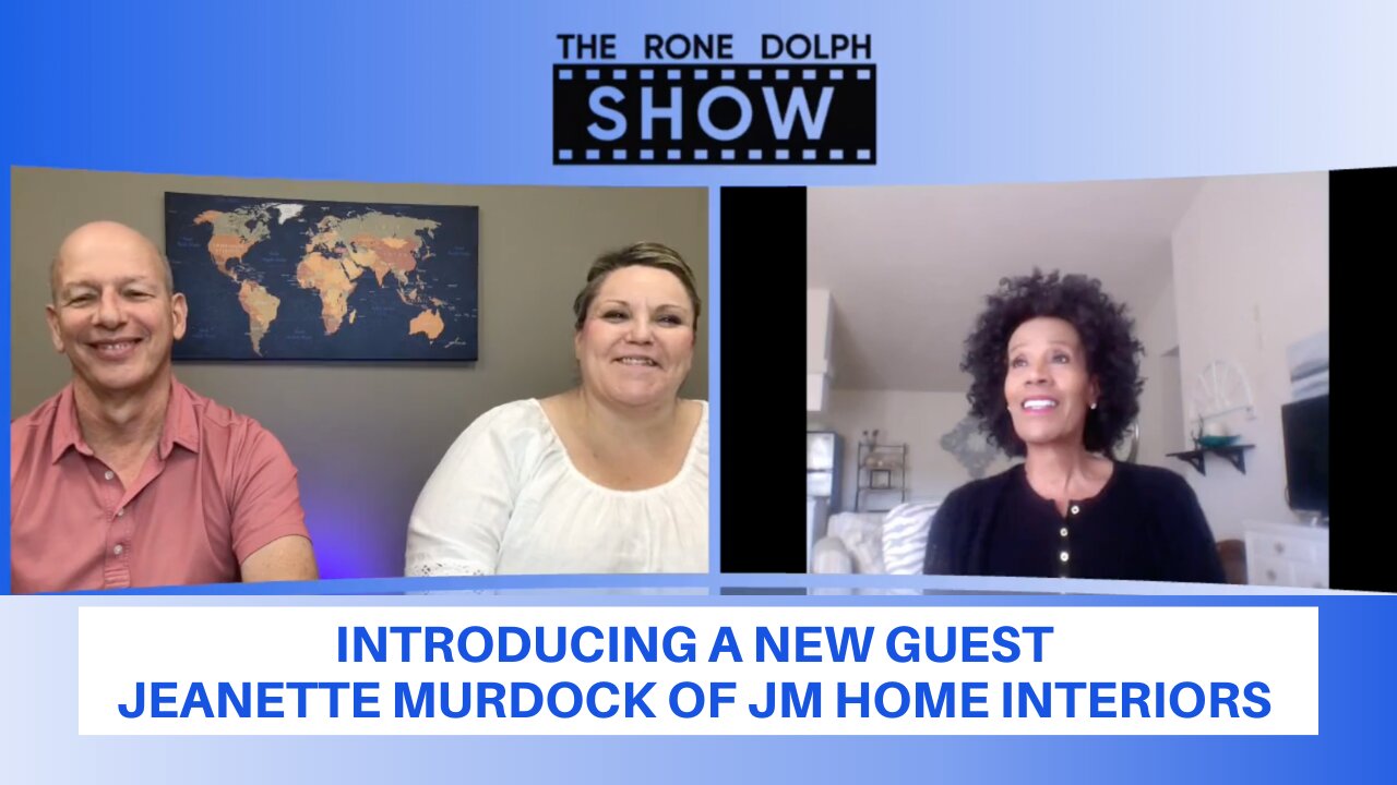 Interview with Jeanette Murdock - JM Home Interiors Christian Business | The Rone Dolph Show