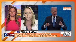 Hunter Biden Laptop Letter Signers Donated Thousands to Biden's Campaign | TIPPING POINT 🟧