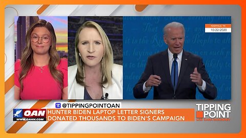 Hunter Biden Laptop Letter Signers Donated Thousands to Biden's Campaign | TIPPING POINT 🟧