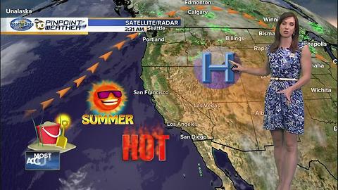 10News Pinpoint Weather with Meteorologist Megan Parry