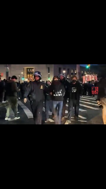 Hamas Sympathizers Gather Outside Chuck Schumer’s Home Prompting Mass Arrests In Brooklyn