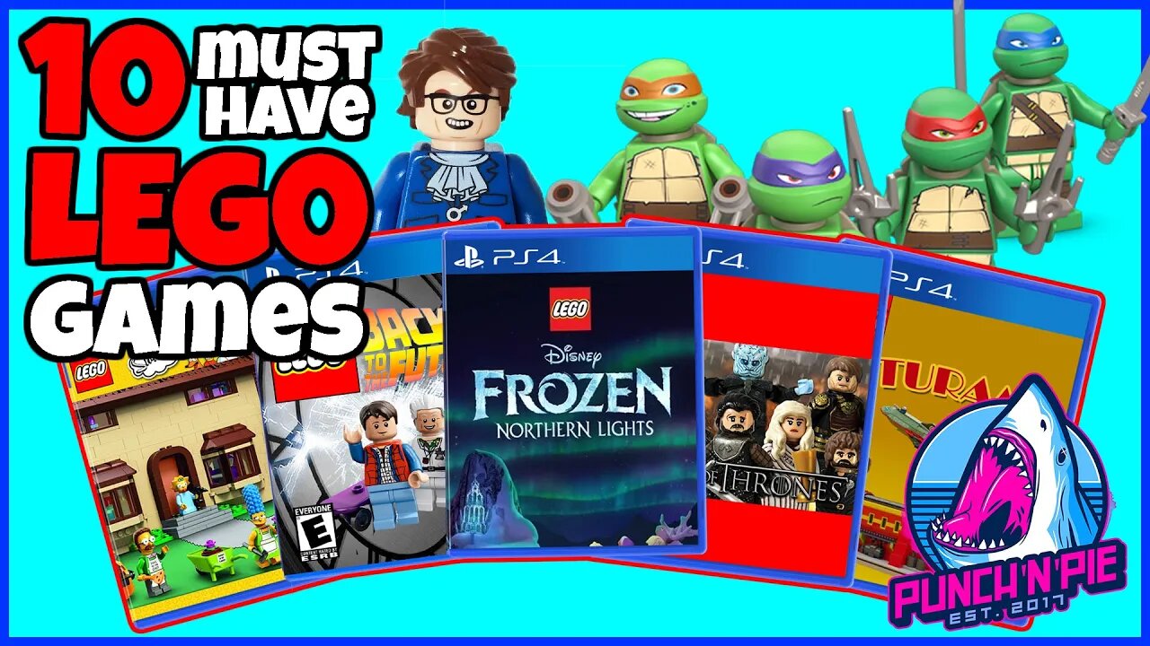 10 Must Have LEGO GAMES! (Reupload) Franchises that Need the Lego Treatment!!!