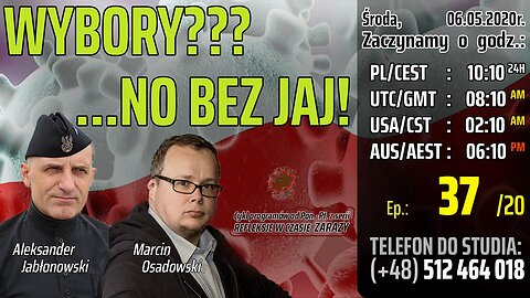 WYBORY ...NO BEZ JAJ! - Olszański, Osadowski NPTV (06.05.2020)