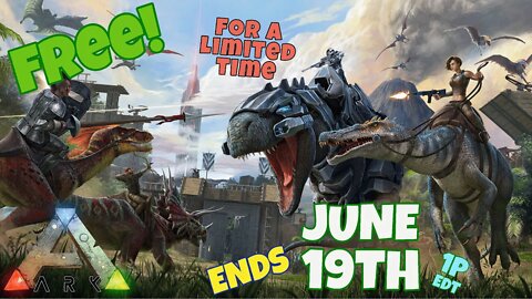 Get ARK Survival Evolved FREE on Steam for a Limited Time #ARK #shorts