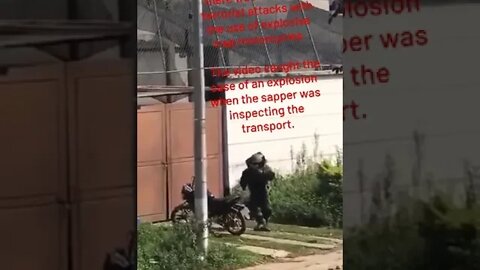 Today In Colombia There Was A Wave Of Terrorist Attacks With The Use Of Explosive Trap Motorcycles!