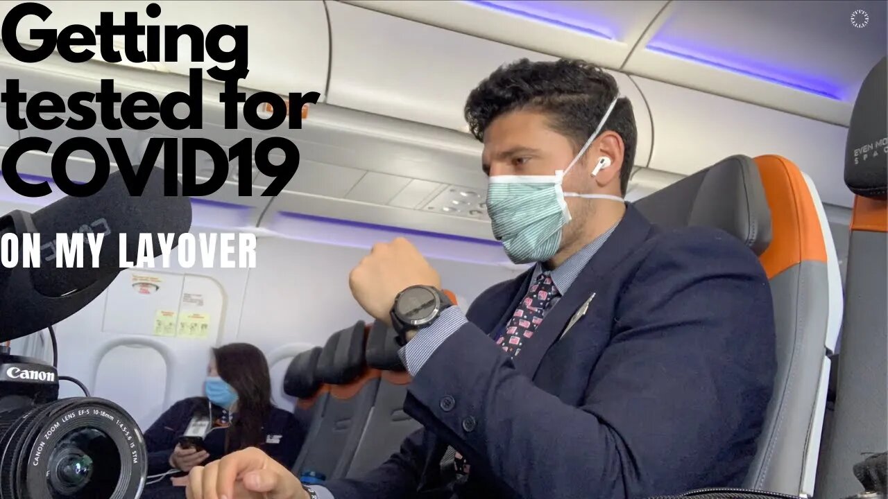 I Got Tested for COVID19| Flight Attendant Vlog