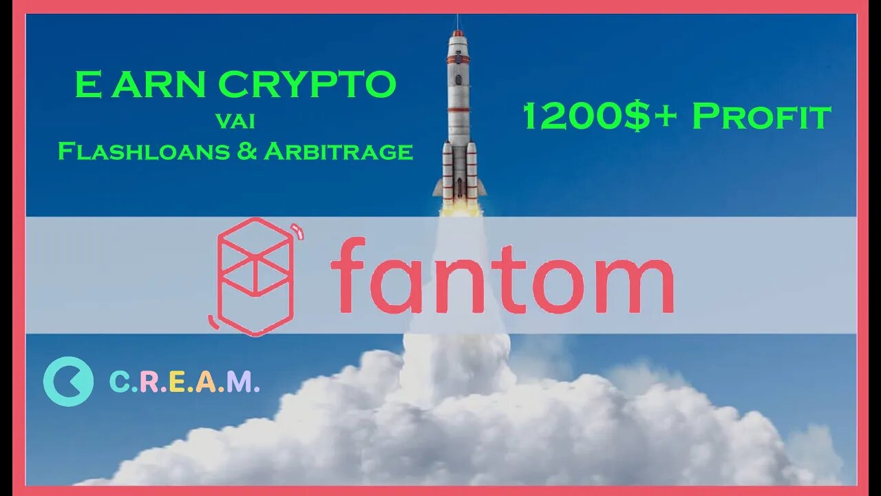 Earn crypto with Fantom FTM with arbitrage attacks on CREAM Finance. 90FTM – 650+ FTM