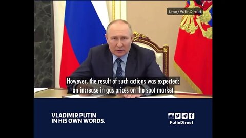 Vladimir PutinThe further use of sanctions against Russia could lead to more severe