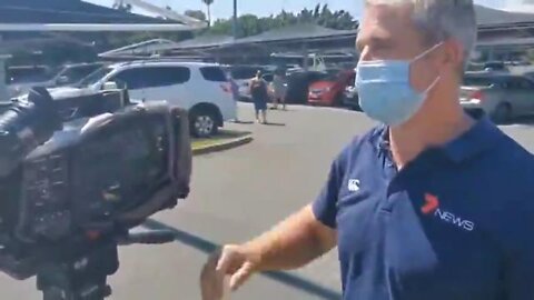 Australia | Channel 7 Propaganda Network Confronted & Gets Owned by Citizen