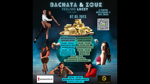 Bachata and Zouk Fusion: A Night of Sensational Dance