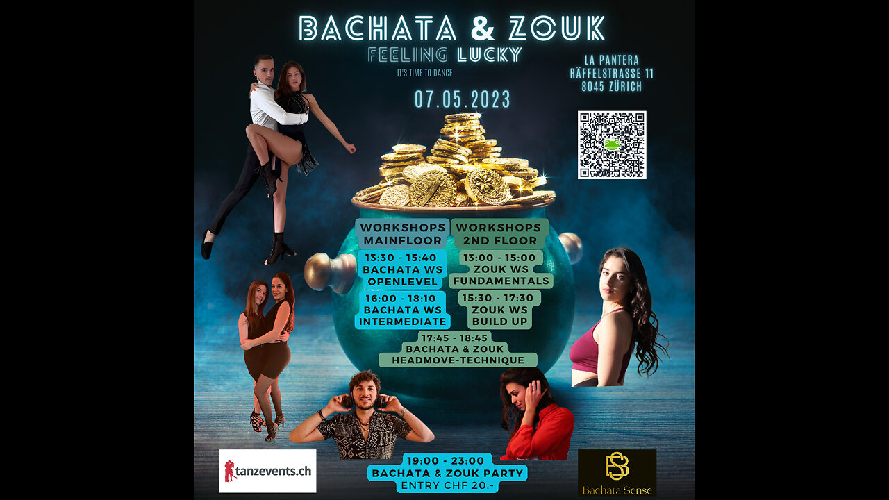 Bachata and Zouk Fusion: A Night of Sensational Dance