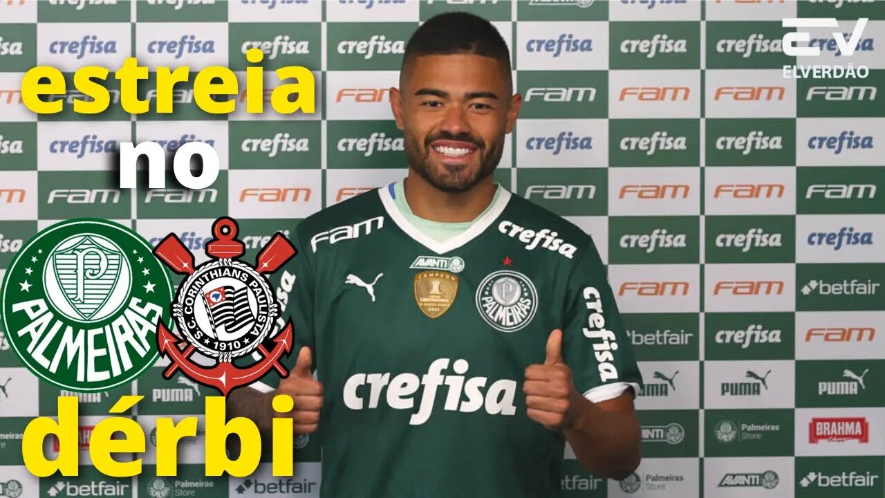 Pronto para estrear no Dérbi/ Bruno Tabata deve ser a novidade contra o Corinthians #palmeiras