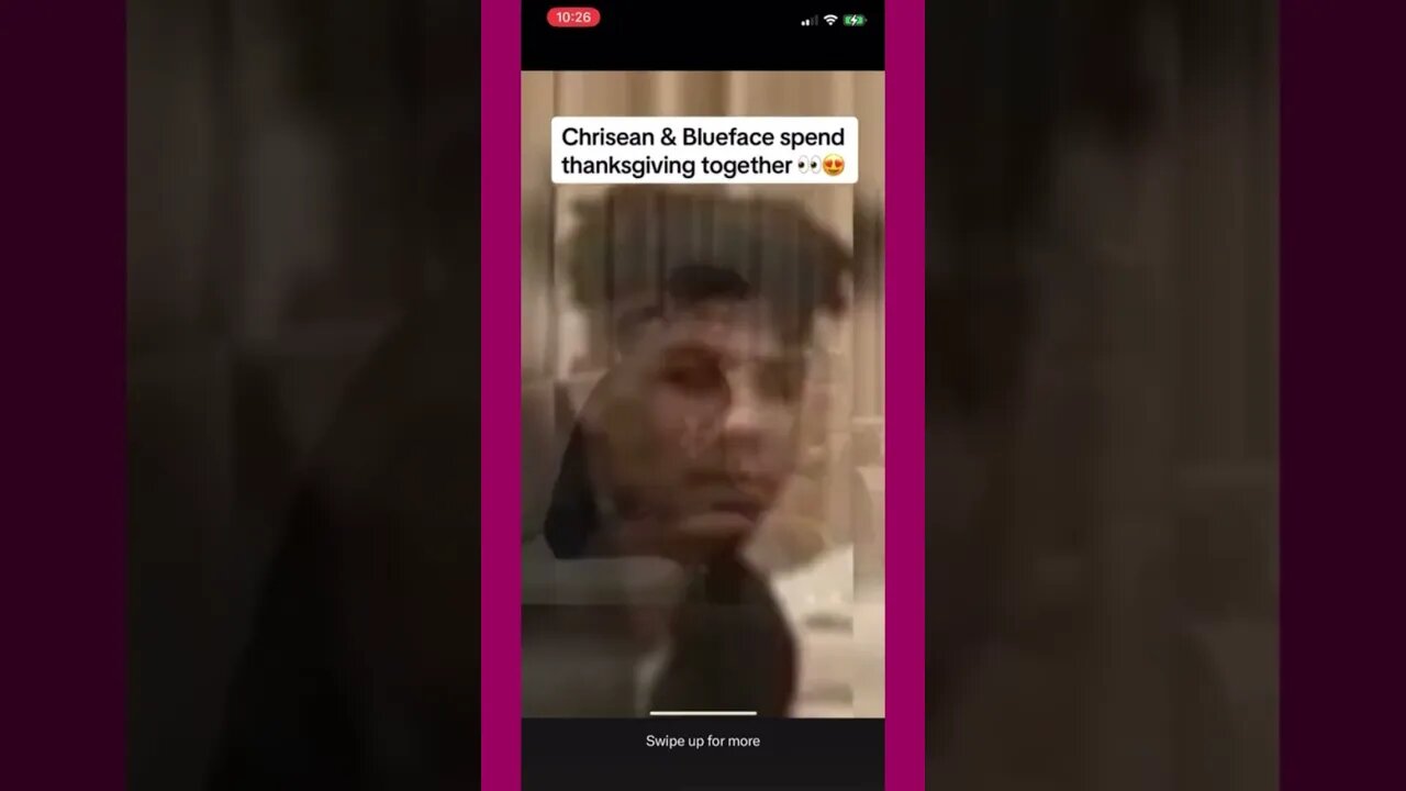 Looks like BlueFace got yummy delicious treats #brooklynsquad #chriseanrock #blueface #live#gossip