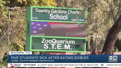 Five students treated after consuming edible THC gummies in Laveen Village, one hospitalized