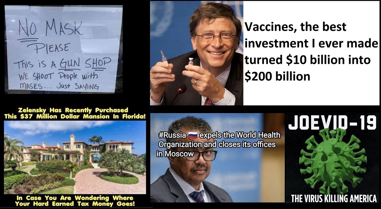 From Human Induced Climate Change Hoax to COVID, to UN and WHO