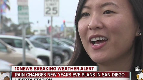 Rain Changes San Diego NYE Plans