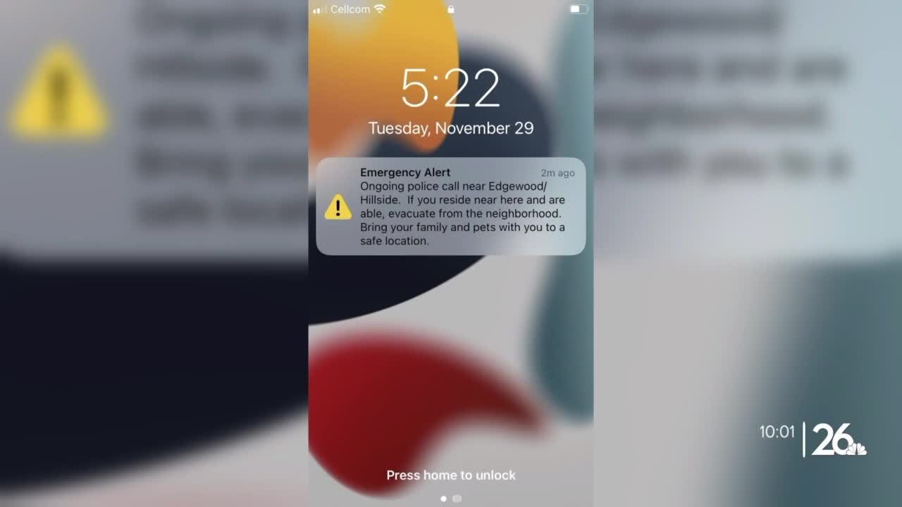 Why Green Bay gas leak cellphone alert was sent to other counties