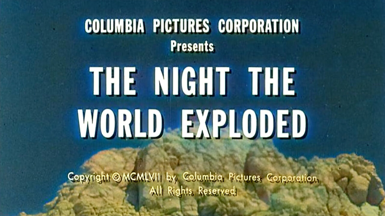 The Night The World Exploded (1957, Colorized Version)