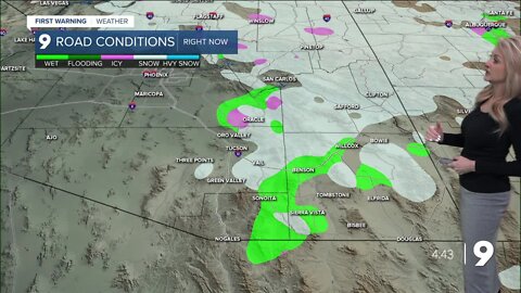Showers ending by sunrise