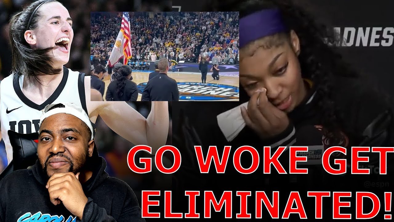 WOKE LSU Women's Basketball Team DESTROYED By Iowa After WALKING OFF Court BEFORE National Anthem