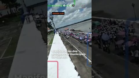 Manifestação dos professores municipais de São Luís
