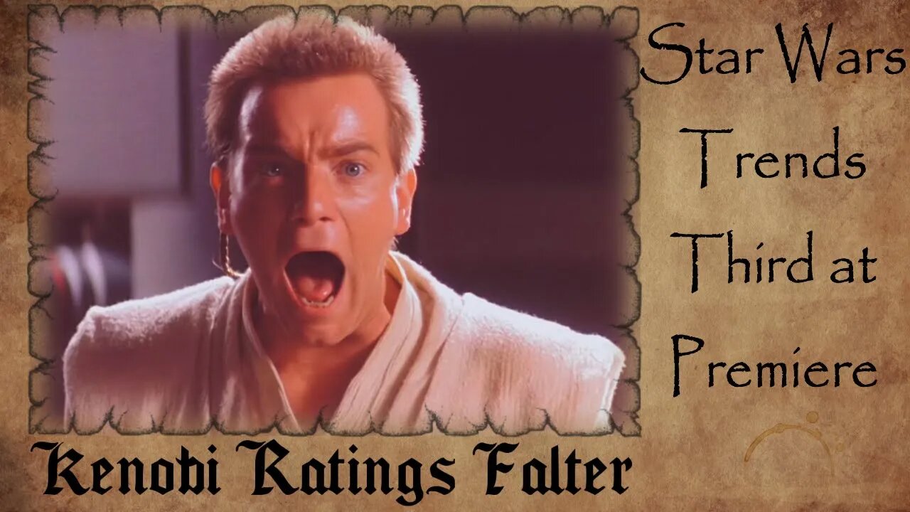 Kenobi Ratings FALTER | Trends THIRD at PREMIERE