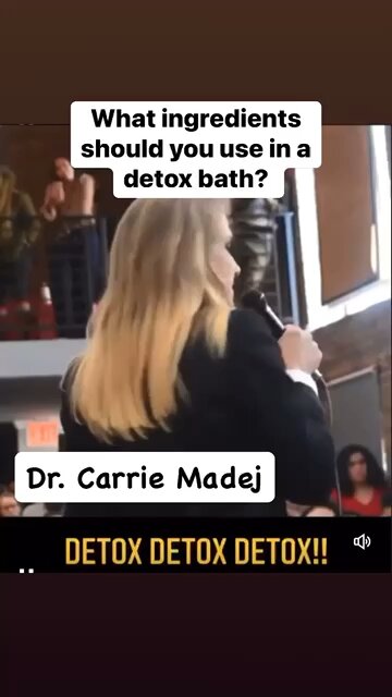 How to take a Detox Bath - Dr Carrie Madej