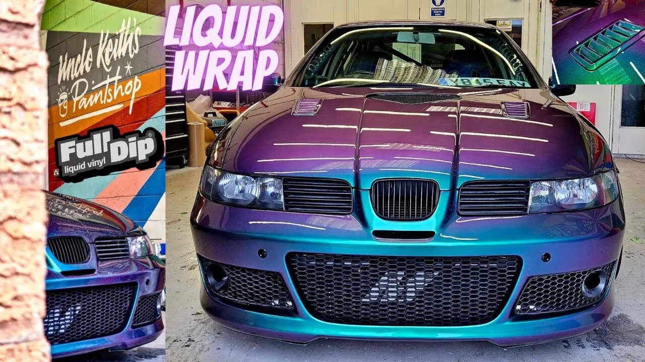 @FULLDIP Magic: How liquid wrap turned this Seat Leon into a Head Turner !