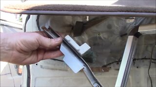 1st Gen. Toyota 4Runner Window Track Repair