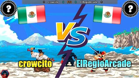 Samurai Shodown (crowcito Vs. ElRegioArcade) [Mexico Vs. Mexico]