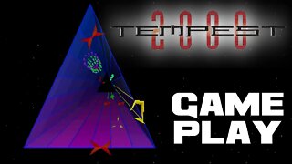 🎮👾🕹 Tempest 2000 - Sega Saturn Gameplay 🕹👾🎮 😎Benjamillion