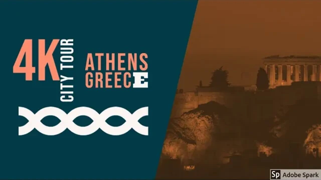 Tour of Athens Greece 4k