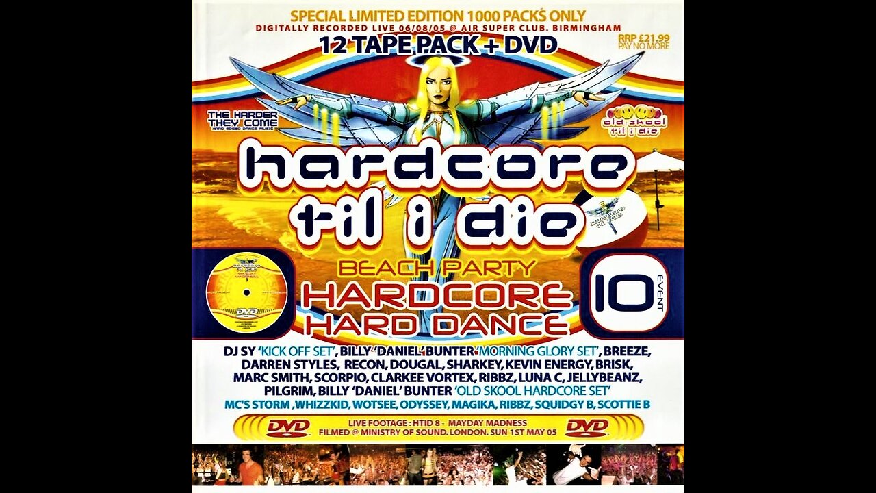 Billy 'Daniel' Bunter (Old Skool Hardcore Glory Set) - HTID - Event 10 - Hardcore Beach Party (2005)