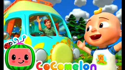 Wheels on the Camper Van - Cocomelon Nursery Rhymes and Kids Songs