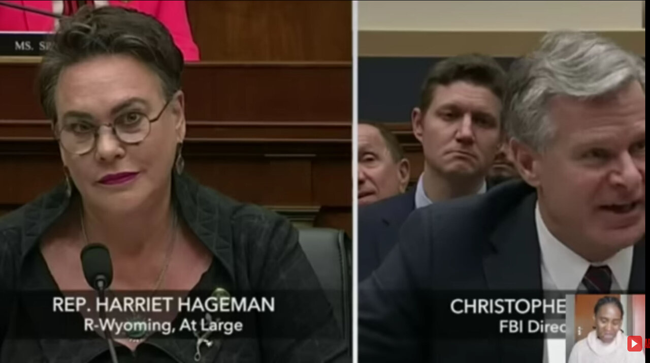 Harriet Hageman Hands Chris Wray His Ass While He Squirms