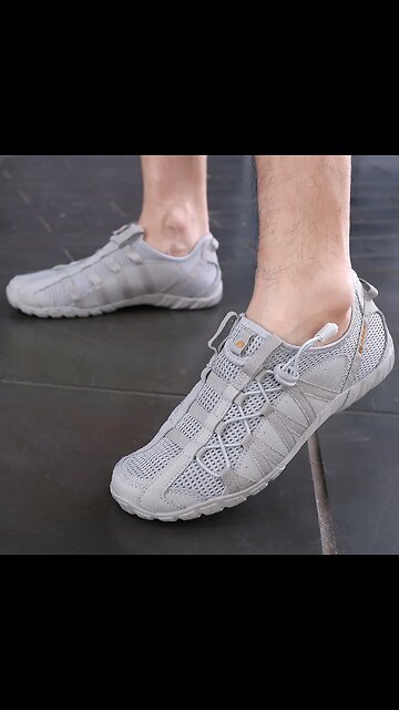 New Popular Style Men Running Shoes Lace Up Athletic Shoes Outdoor Walkng jogging Sneakers